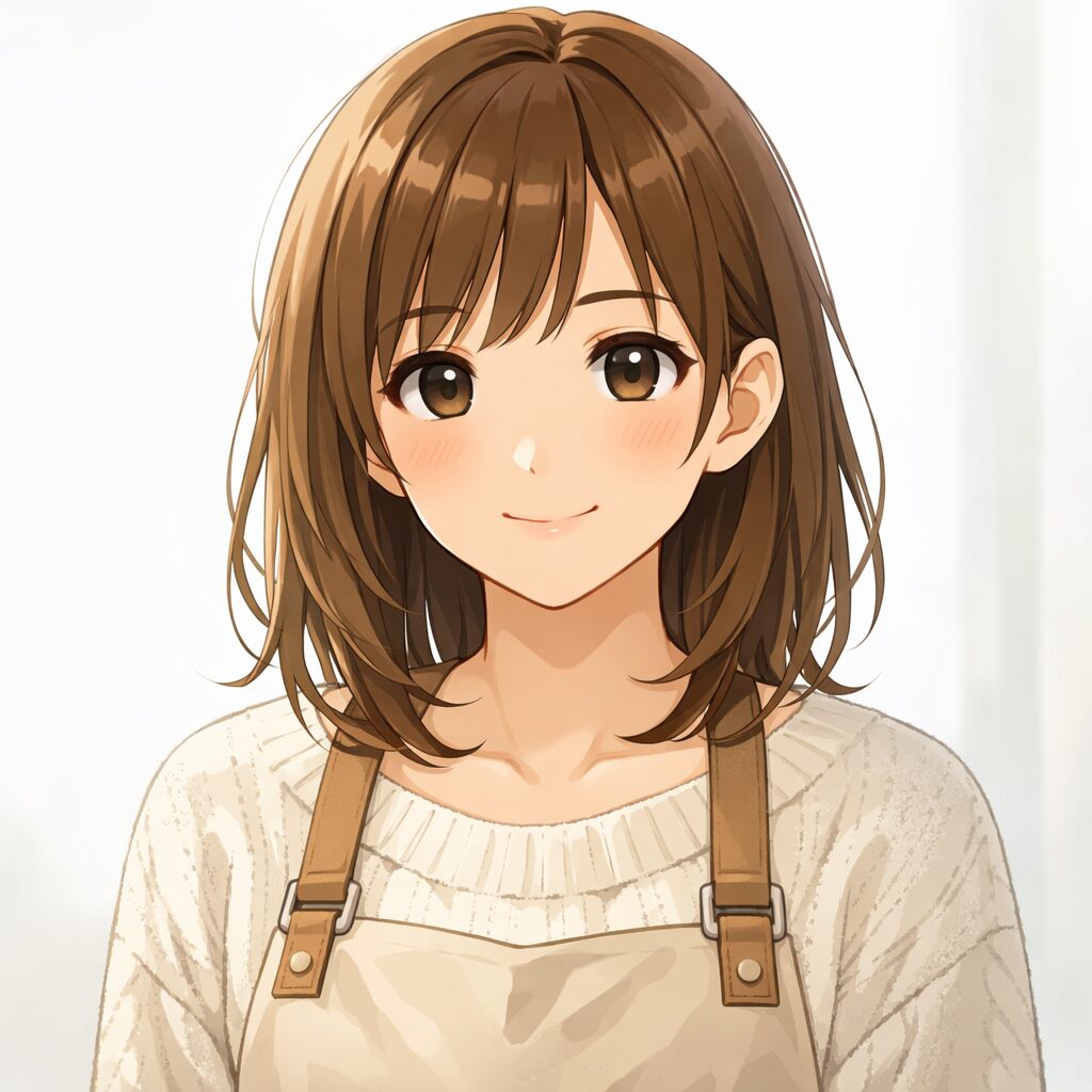 ブログ主・さくらのイラスト(おうちカフェ初心者)